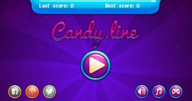 برنامه‌نما Candy Line Game عکس از صفحه