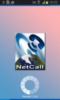 NetCall Globe الملصق