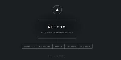 NETCOM الملصق