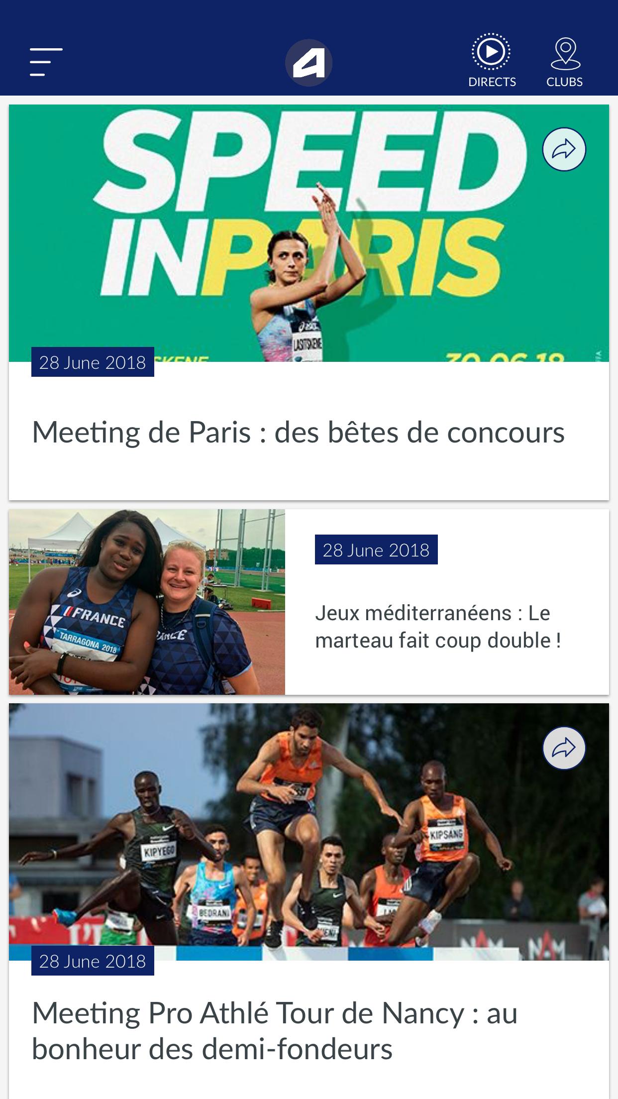 Fédération française d'athlétisme for Android - APK Download