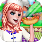 hot dog okul yemek oyunları simgesi