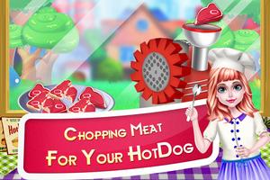 hot dog okul yemek oyunları Ekran Görüntüsü 2