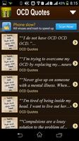 OCD Quotes capture d'écran 1