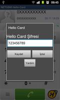 NETGSM Hellocard الملصق
