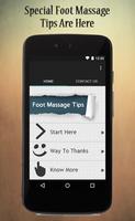 Foot Massage Tips Affiche