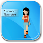 Flat Stomach Exercise Guide icône