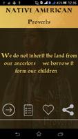 Native American Proverbs captura de pantalla 1