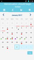 Period Tracker & Fertile days Plakat