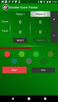 Snooker Score Tracker Cartaz