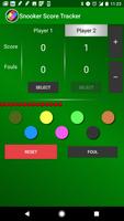 Snooker Score Tracker capture d'écran 1