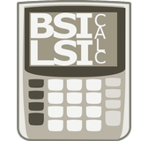 BSI/LSI Calculator for UE आइकन