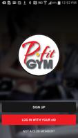P-fit Gym الملصق