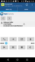 Netfortris Visual Voicemail capture d'écran 1