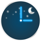 Night Glow Clock HD icône