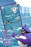 Extreme Penguin Surfing Crush Affiche