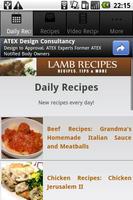 Lamb Recipes! Affiche