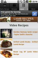 Lamb Recipes! capture d'écran 2