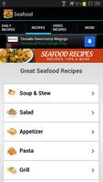 Seafood Recipes! الملصق
