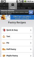 Pastry Recipes! capture d'écran 1
