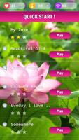 Flower Piano New Affiche