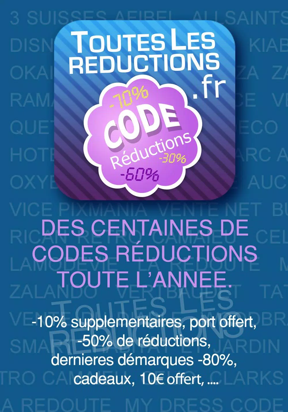 TLR : Code Reduction et Promo APK for Android Download