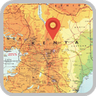 Kenya Map icône