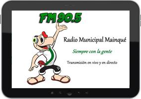 FM Radio Municipal Mainqué captura de pantalla 1