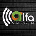 Radio ALFA 93.1 Zeichen