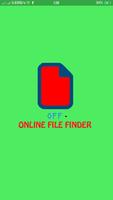 OFF - Online File Finder Plakat