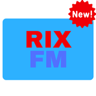 Radio Rix FM Live Online 105.5 Radiostationer Fri icône