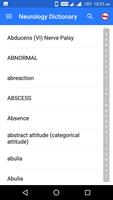 Neurology Dictionary скриншот 1