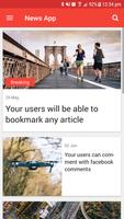 Ultimate News App Template โปสเตอร์