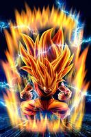 Poster Super Saiyan Wallpaper Live