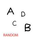 Random abcd Zeichen