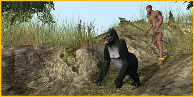 Crazy Gorilla Simulator capture d'écran 2