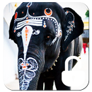 écran de verrouillage de l'éléphant indien APK