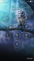 Owl Screen Lock imagem de tela 1