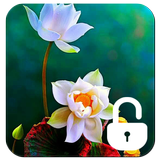 pantalla de bloqueo flor de loto icono