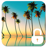 Palm Paradise Screen lock