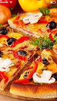 Pizza Food Screen Lock اسکرین شاٹ 1