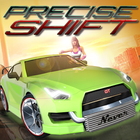 Precise Shift Car Racing Zeichen