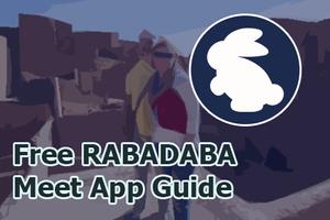 Free RABADABA Meet App Guide imagem de tela 1