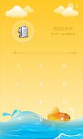 AppLock Theme Ocean Affiche