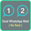 dual whatsapp® transparent