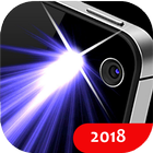 Flashlight 2018 (peel, Compass, SOS) icon