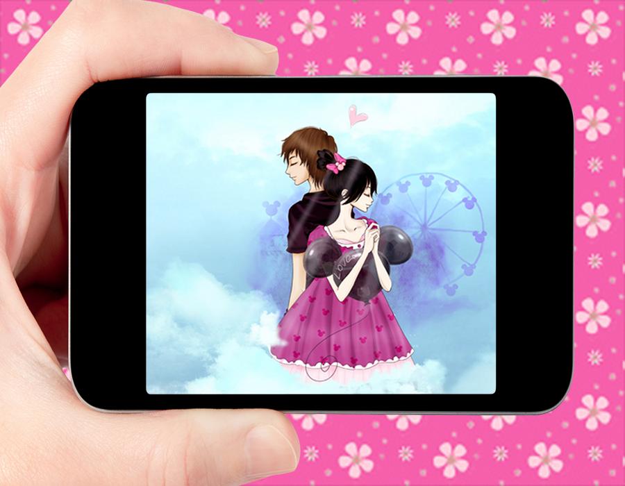  Download  64 Gambar Animasi  Pasangan Romantis  Gratis 