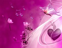 New Pink Flower Butterfly screenshot 1