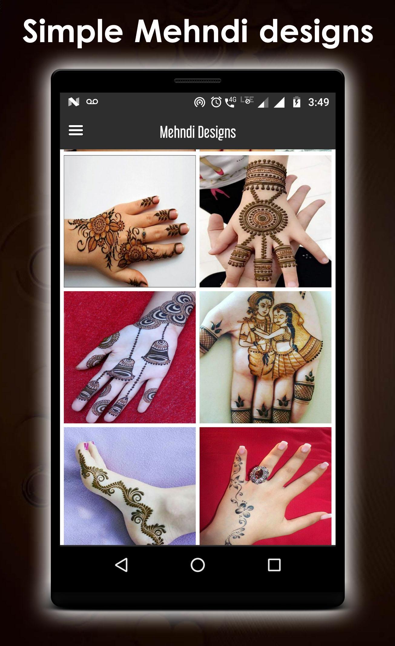 Simple Mehndi Design New For Android Apk Download