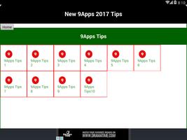 New 9Apps 2017 Tips captura de pantalla 2