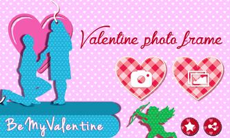 Valentine Photo Frame Affiche